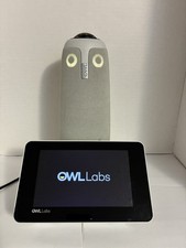 Owl Labs Meeting Owl Pro PTW-100 Video Conferencing Camera + Perch Base  TESTED 