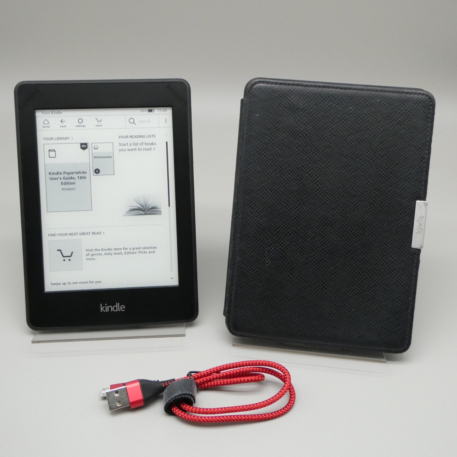 Amazon Kindle Paperwhite 6th Generation 4GB eReader NO ADS FrontLight WiFi