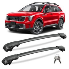 220lbs Lockable Roof Rack Cross Bars Compatible with Sorento x-line 2021-2026