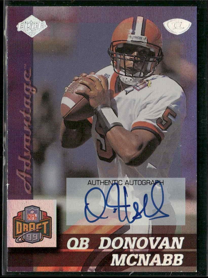 Donovan McNabb Collector's Edge Advantage Rookie Autographs #179 Rookie Autographs