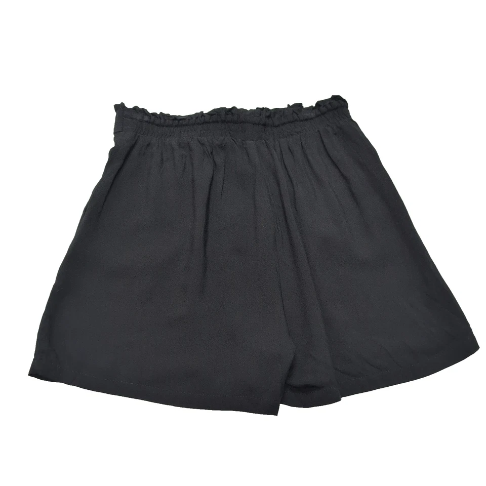 Short Femme M Fresh Made Noir 100% Viscose Fluide Neuf - Photo 2/4