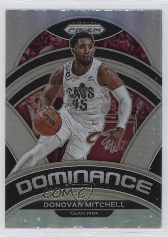 2022-23 Panini Prizm Dominance Silver Prizm Donovan Mitchell #14 2m7
