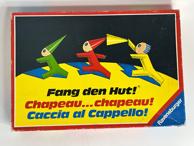 Fang den Hut!  - Komplett Top! - 6 Spieler von Ravensburger  1979 ab 6 J.