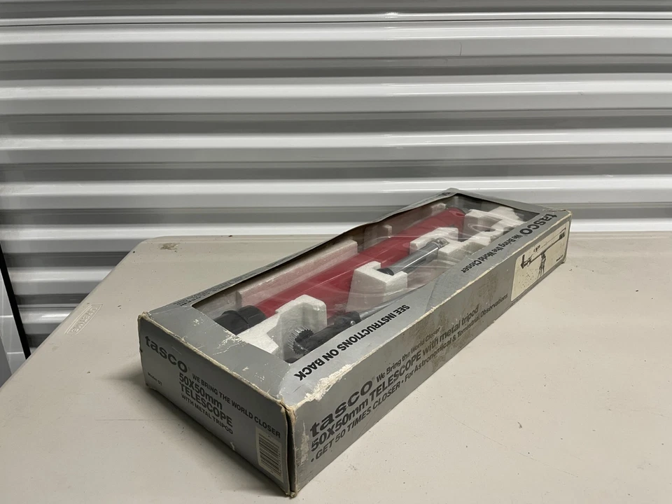 Vintage Tasco Model 50x50mm Telescope - Image 4 of 4