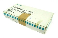 NEW BOX OF 50 SIEMENS 8WA1-734 TERMINAL BLOCKS 8WA1734