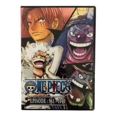 One Piece Episode 961-1040 [Complete TV Series] DVD Box Set - English Dub & Sub