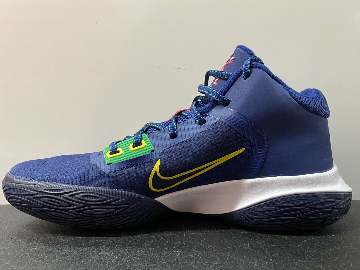 Size 7.5 - Nike Kyrie Flytrap 4 Blue Void Yellow for sale  display picture 3