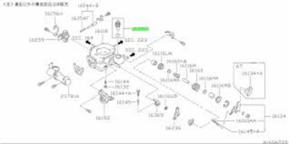 Genuine Nissan OEM Kit Thermo Element Switch 16391-12G00 Foto 4 de 4