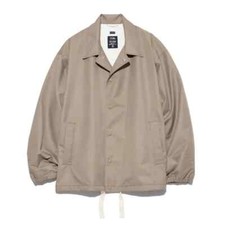 nanamica 2L GORE-TEX Coach Jacket Polyester Beige Men's Size XL NEW