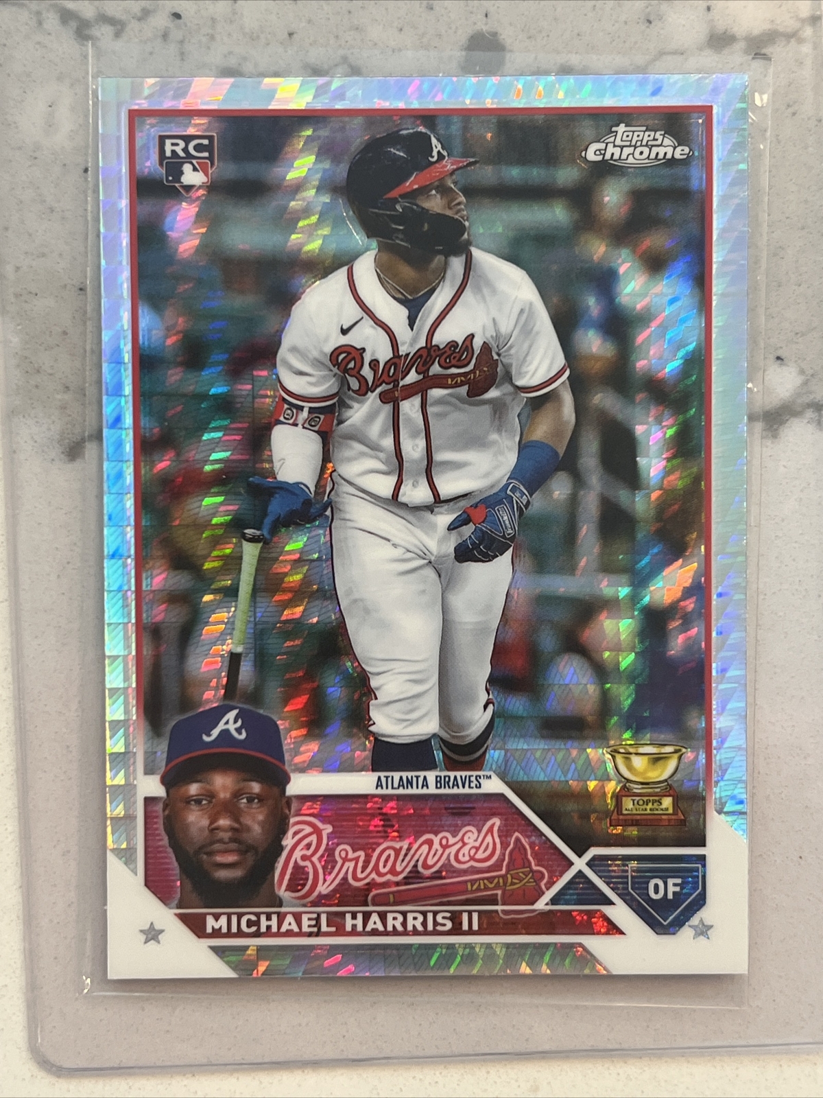 2023 Topps Chrome - Prism Refractor #79 Michael Harris II (RC)