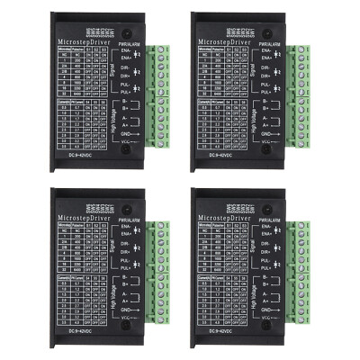4pcs Stepper Motor Drivers 4A Stepper Driver Controller CNC Digital Micro Step