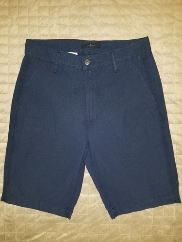 new 7 FOR ALL MANKIND men shorts blue 