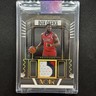 2022-23 Panini Noir Zion Williamson Box Office 10/10 Tri-Color Patch Game-Worn