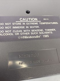 Nintendo NES TEENAGE MUTANT NINJA TURTLES gioco carrello, custodia e inst. Libretto