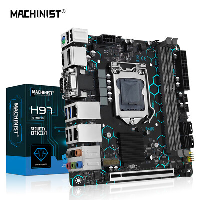H97 Motherboard LGA 1150 DDR3 RAM SATAIII NVMe M.2 WIFI M.2 with HDMI/DP/COM/VGA