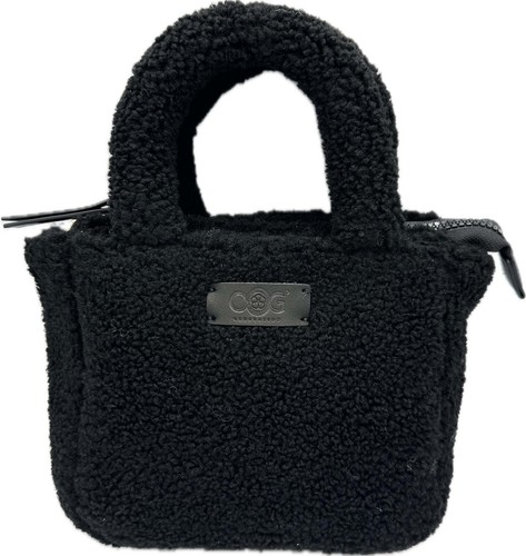 OOG teddy fur plush small bag wool shoulder bag handle bag tote bag - Picture 2 of 37
