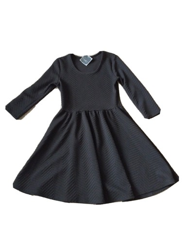 Pinc Women's Flare Mini A Line Dress Black - Picture 1 of 5