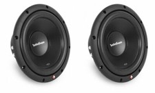 2) Rockford Fosgate Prime R2D4-10 1000W Car Audio Subwoofer Bundle Package