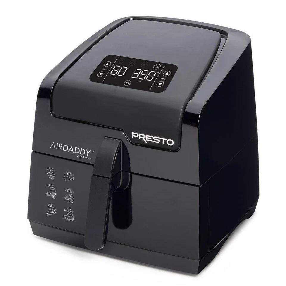 Freidora de Aire Presto Digital Pantalla LCD Capacidad 4.2 qt Termostato Ajustable Negro Foto 2 de 4