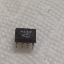 Motorola MC33078P Operational amplifier  low noise set of 2 units