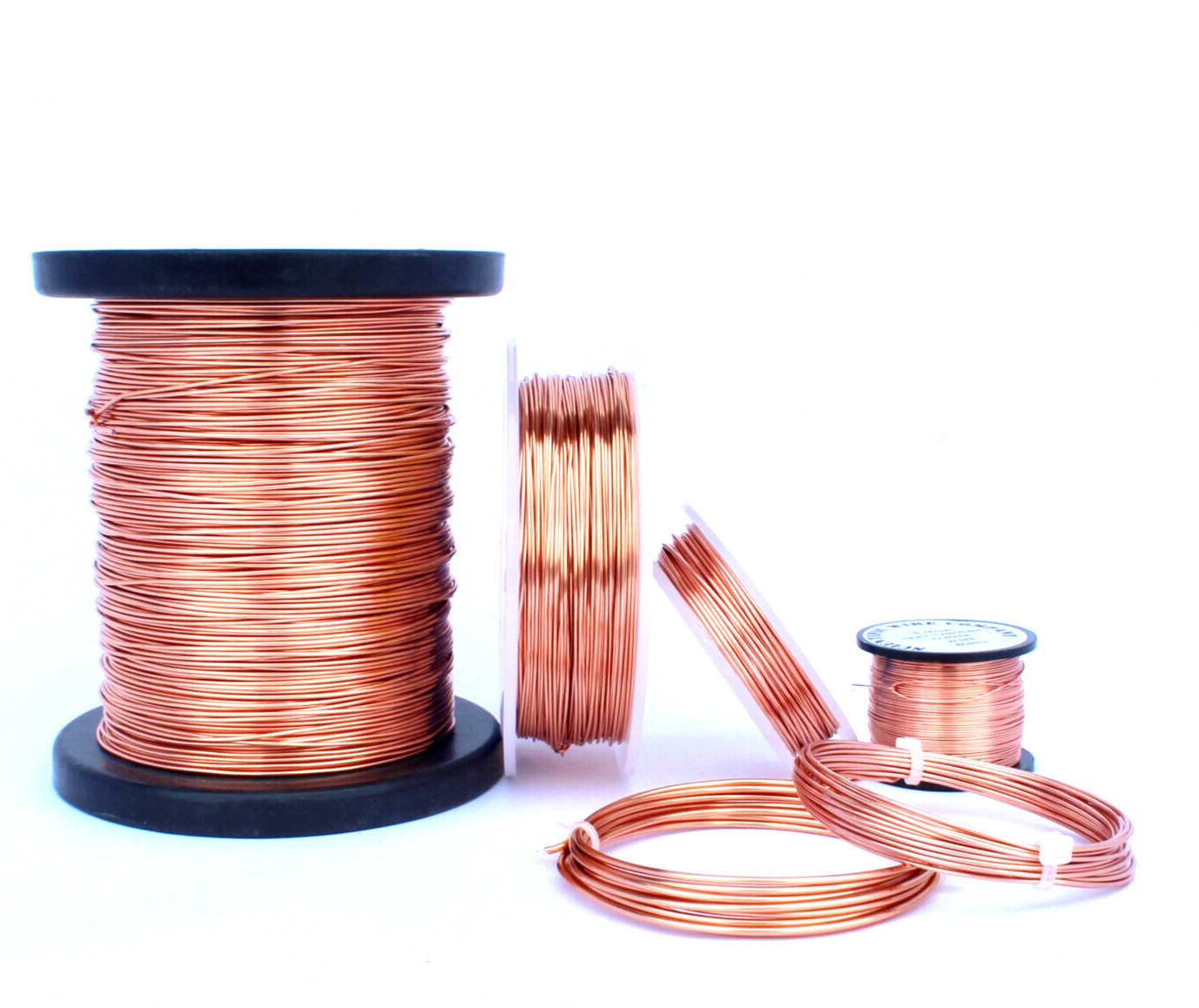 bare unplated uncoated soft copper wire 1mm  diameter 18 gauge 10meter