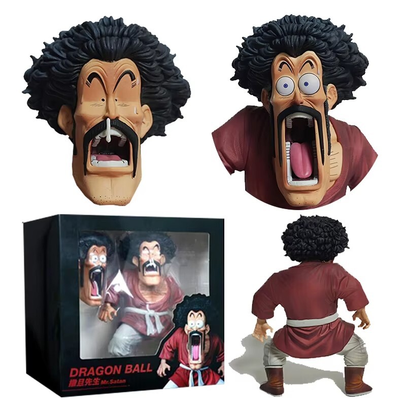 DRAGON BALL SUPER Z GT ACTION FIGURE MISUTA MR SATAN MAKU MAJIN BU ANIME 18 CM