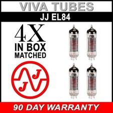 Brand New Matched Quad (4) JJ EL84 6BQ5 Fully...