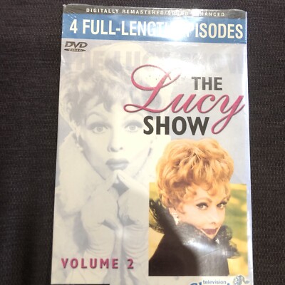 The Lucy Show Vol 2 Television Classics 4 Full Length Episodes Dvd 