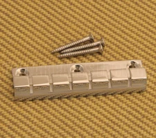 ATP-6-N Nickel Plated Brass 6-string Anchor Type Tailpiece for Guitar 