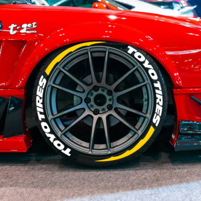 TOYO TIRES Tire Lettering Sticker 1.20