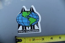 Hook-Ups World Industries Jeremy Klein Earth Z75C Vintage Skateboarding STICKER