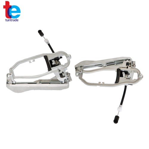 For BMW E53 X5 2000-2006 Front Left & Right Side 2Pcs Door Handle Frame Carriers - Picture 5 of 11