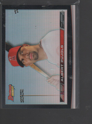 ALBERT PUJOLS 2015 BOWMAN'S BEST HIGH DEF CARD #HDH-AP