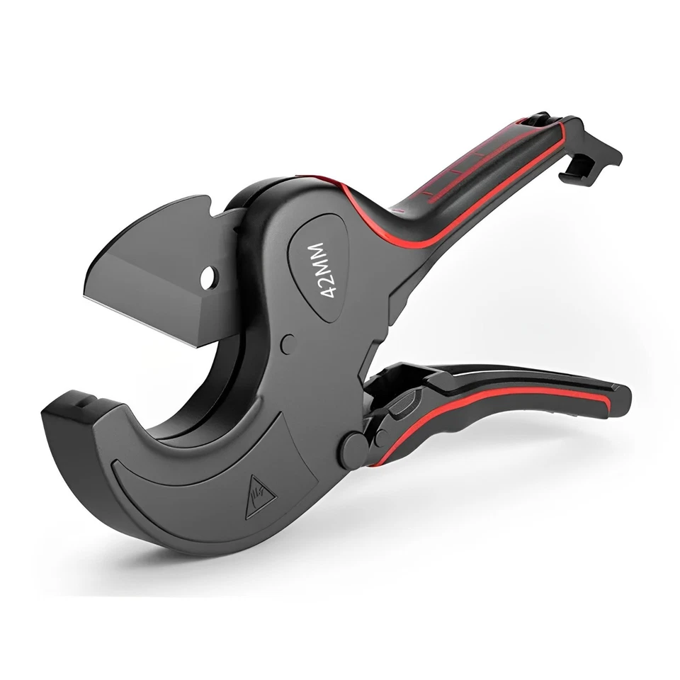 EXCEL HOME Plastic Pipe Cutter PP PU PE PVC 42mm & 63mm Replaceable Blade - PVC Cutters