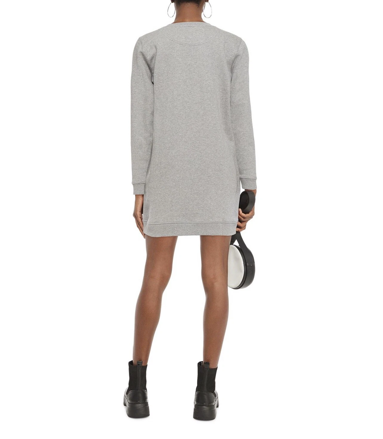 Nuova felpa Kenzo Nagai Eye abito grigio taglia XS US 2