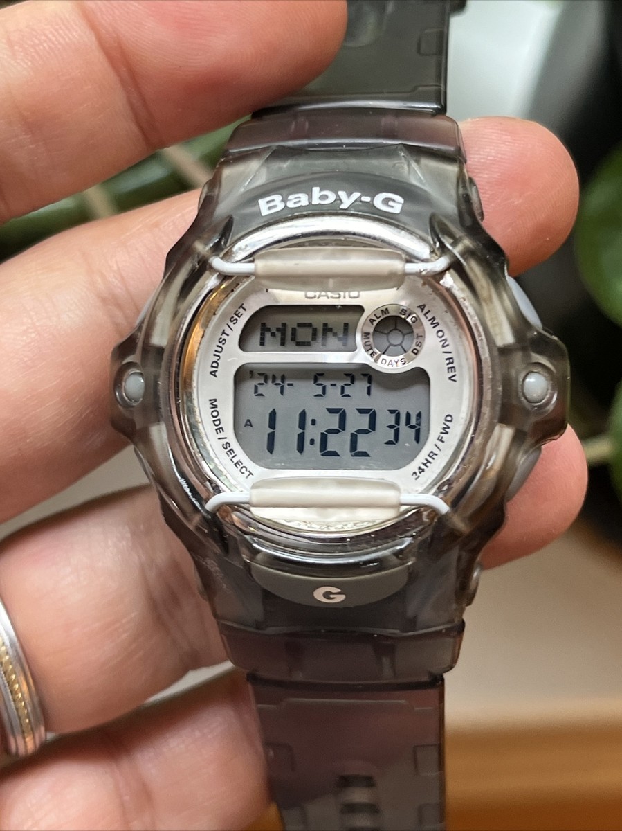 Casio Baby-G BG169R-8 Women's Digital Sport Watch - Gray Resin, 200m Water Resistant - View #7