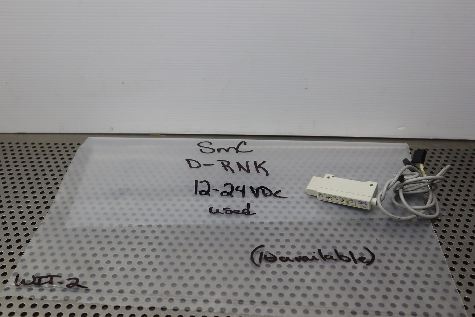 SMC D-RNK 12-24VDC Trimmer Switch Used With Warranty