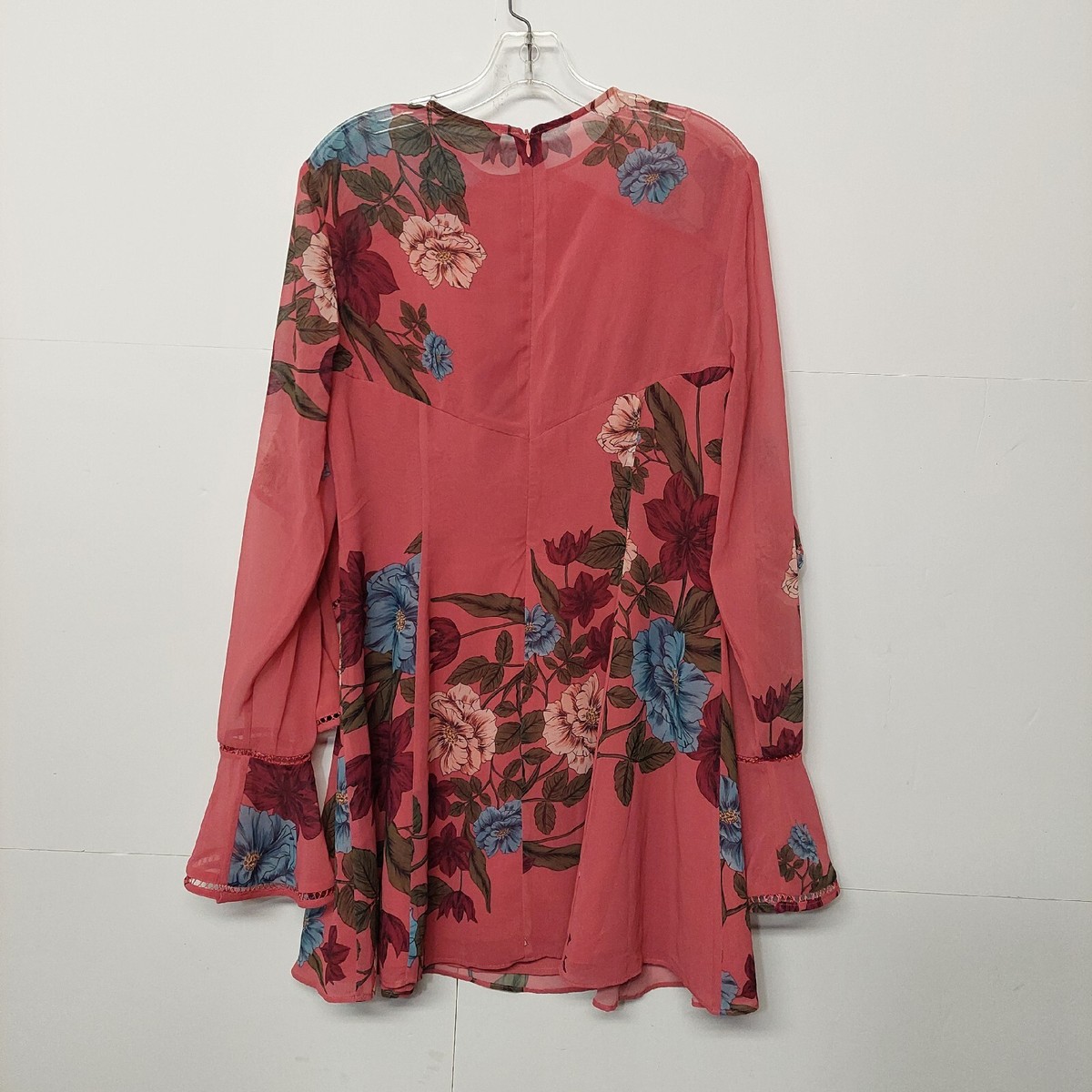 keepsake the label pink floral dress Keepsake The Label Offset Floral Embroidered Dress In Pink
