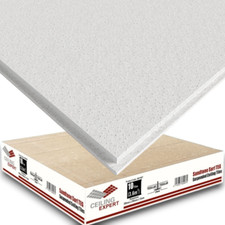 Suspended Ceiling Tiles Sandtone Tegular 595mm x 595mm x 13 For 600x600 Acoustic