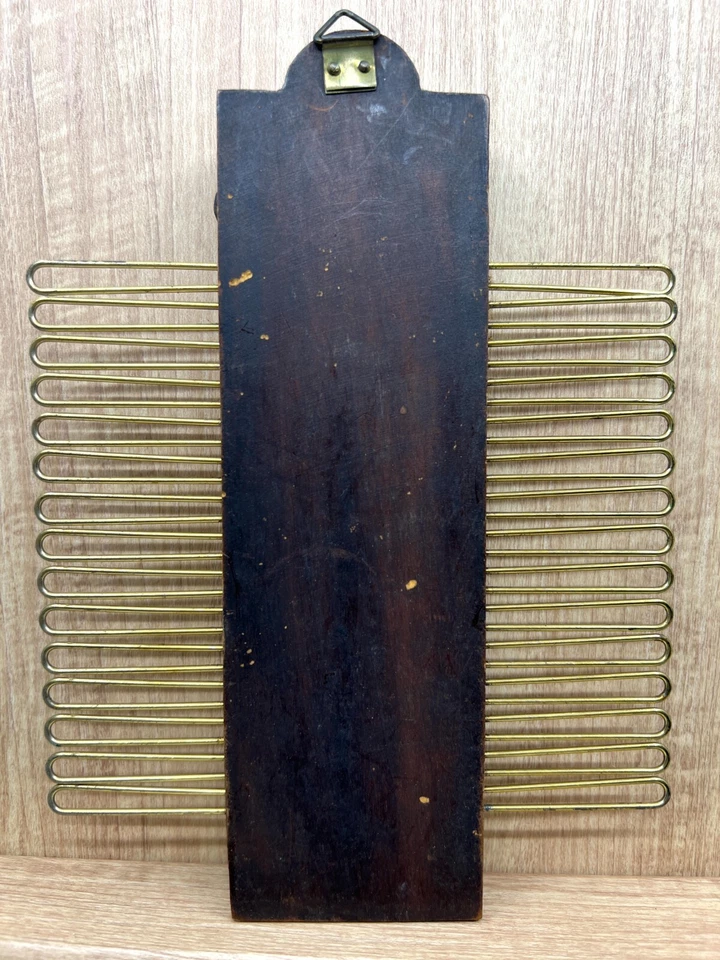 Suporte de gravata vintage golfe 30 gravata década de 1930 tema golfista arte de parede - Imagem 3 de 4