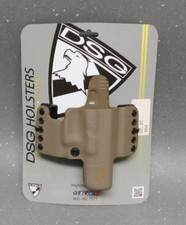 DSG RH Tan Kydex HR Vertical OWB Holster for Glock 17 22 31 47 USA MADE