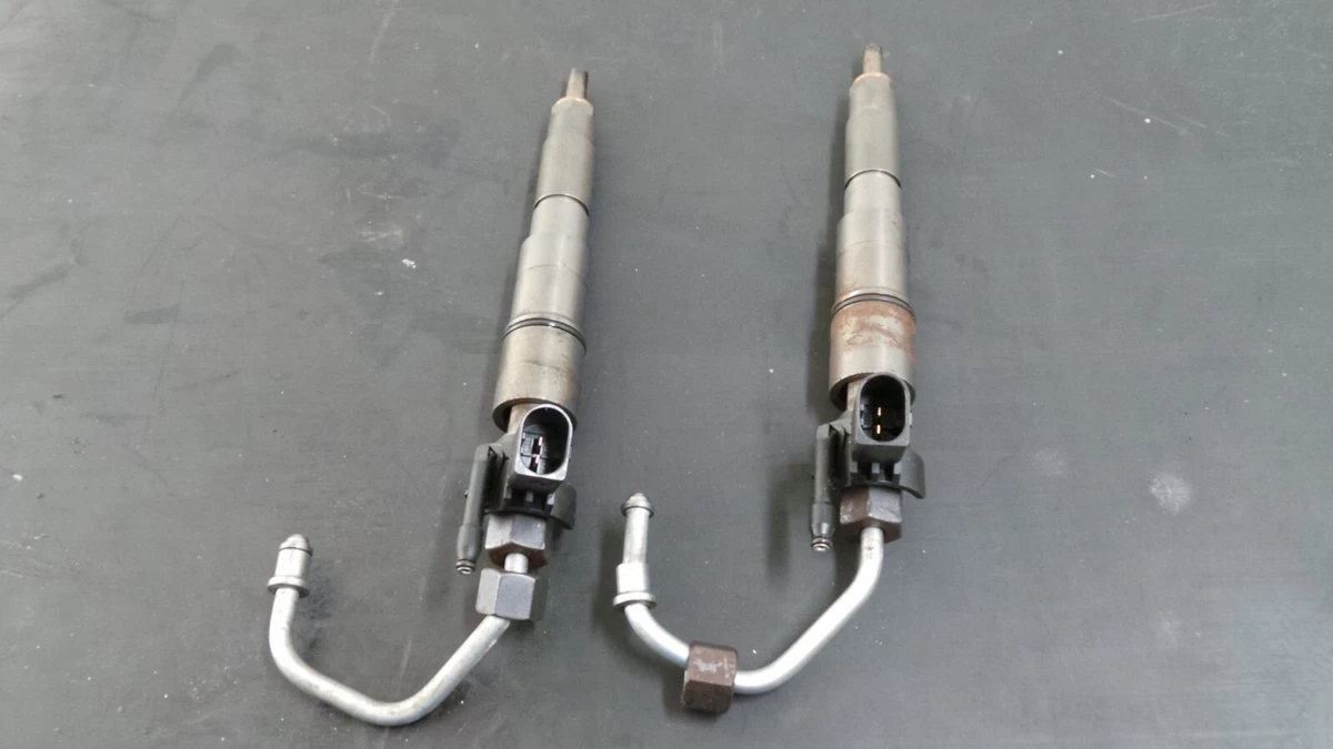 1Y149-189 BMW 7er E65 745D M67N 2x Injektor Einspritzdüsen 7792097 