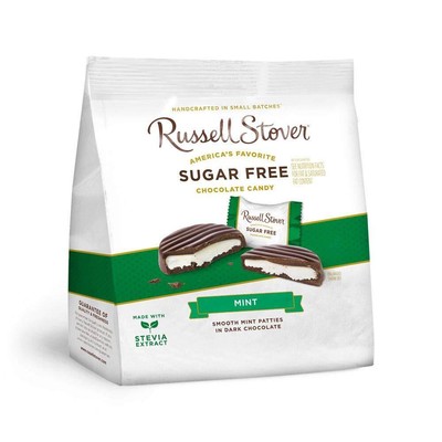 Russell Stover's Sugar Free Mint Patti 10 oz. Bag
