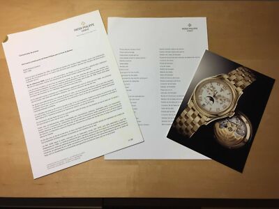 Press Release PATEK PHILIPPE - Ref. 5036 - Spanish - Press Note