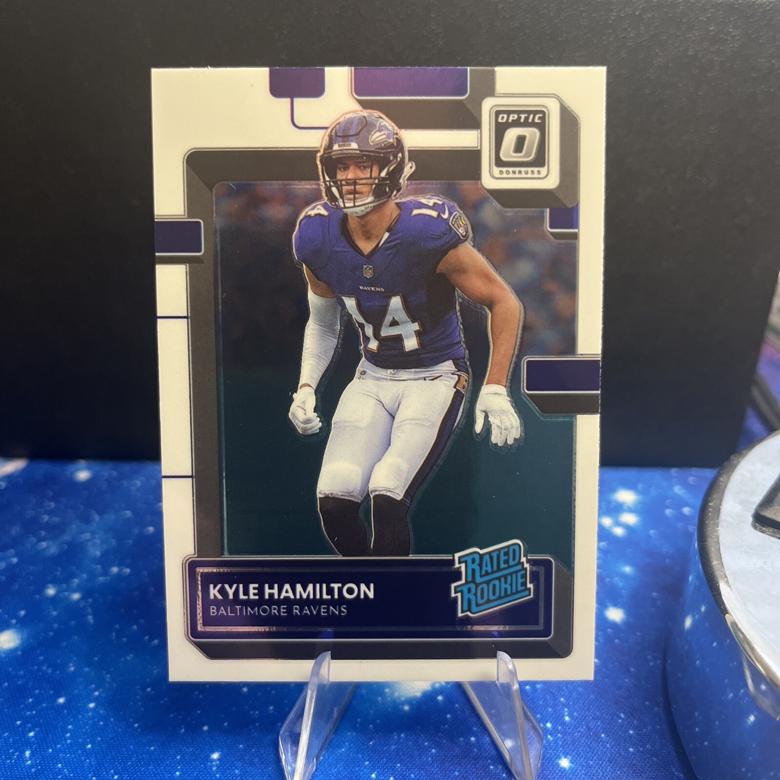 2022 Panini Donruss Optic Kyle Hamilton Rated Rookie #238 Baltimore Ravens