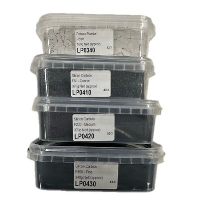 Körnungspaket für Stein Trommeln Siliziumkarbidkörner + Ceroxid Politur LP9960