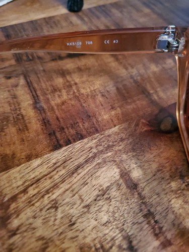 Kendall & Kylie -Emma -Cat Eye Sunglasses Tan Crystal Brown Authentic. - Picture 5 of 11