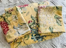 POTTERY BARN ELODIE 3PC KING DUVET/STANDARD SHAM SET ~ EUC
