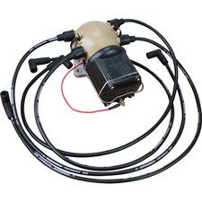 Electronic Ignition Distributor & Plug Wires For Ford 8n Front Mount Distributor