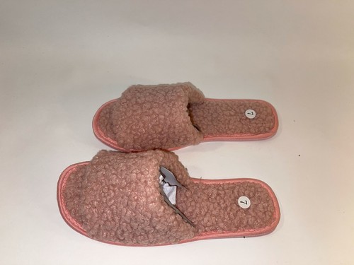 Teddy Slippers Pink. Brand new .Made in UK. - Picture 2 of 3